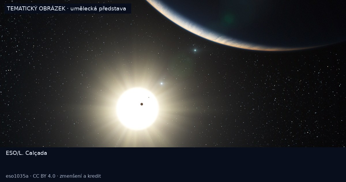 Planetární systém HD 10180 – umělecká představa