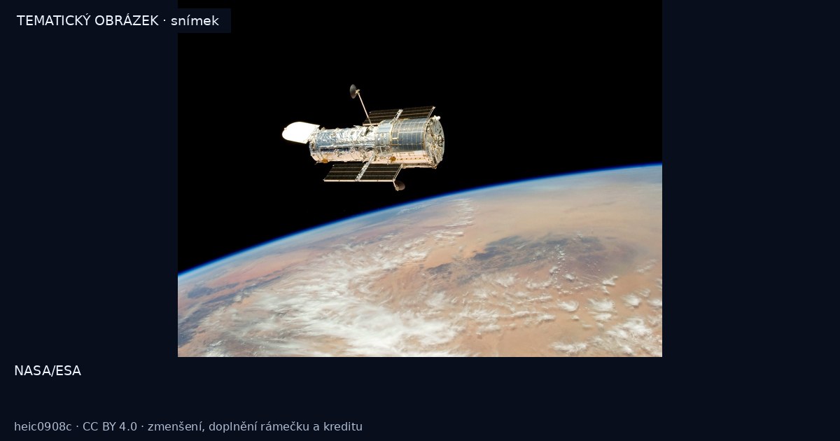 Hubbleův dalekohled po servisní misi v roce 2009
