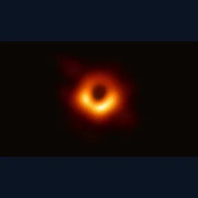 Stín černé díry M87* – snímek