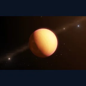 Exoplaneta HR 8799 e – umělecká představa