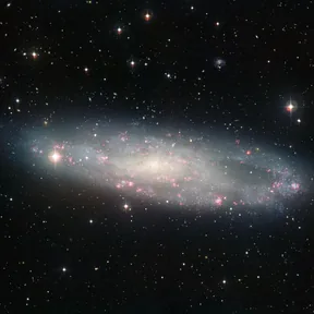 Spirální galaxie NGC 247 – snímek