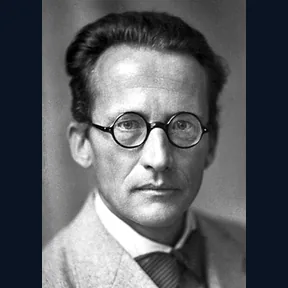 Erwin Schrödinger na portrétu z roku 1933.