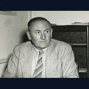 Fritz Zwicky na fotografii z roku 1947 z obrazového archivu ETH v Curychu.