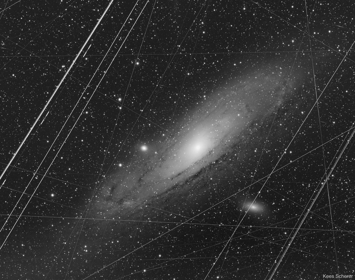 Andromeda před Photoshopem