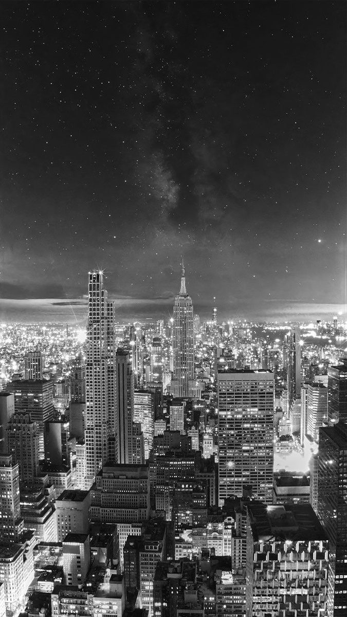 Mléčná dráha nad Manhattanem